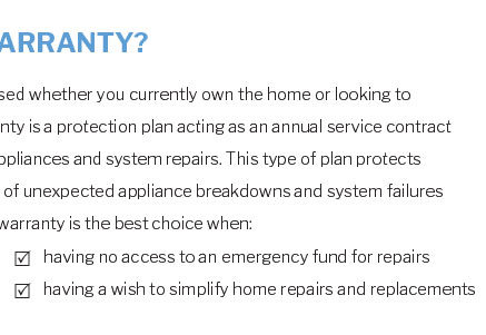 home warranty costs